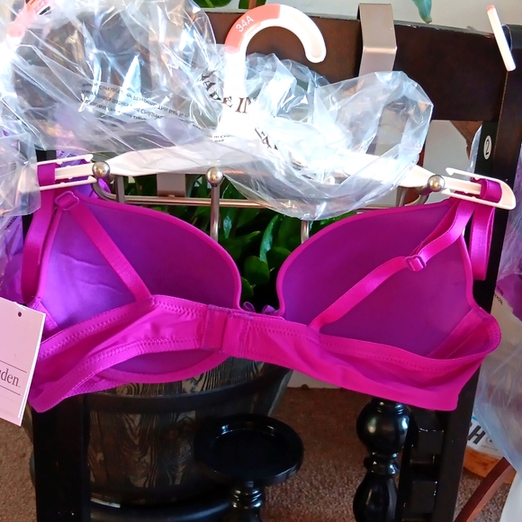 Auden Bras Purple 34B 5 Available Lightly Lined NWT - Picture 3 of 3